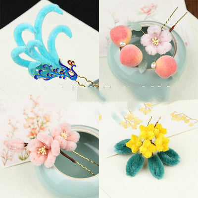 Kit Completo de Materiales para Flores de Terciopelo - Image 22