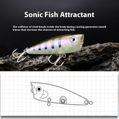 Señuelo Flotante Piña 6cm 7g - Topwater para Pesca de Precisión - Image 3