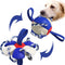 Pelota de Fútbol Interactiva para Perros con Asas - Juguete de Entrenamiento Inflable