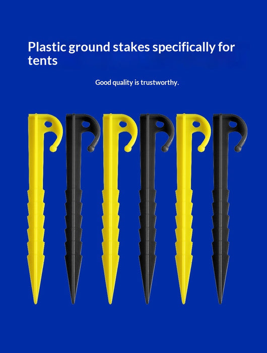 Estacas de Suelo Serradas de Plástico para Carpas - Image 8