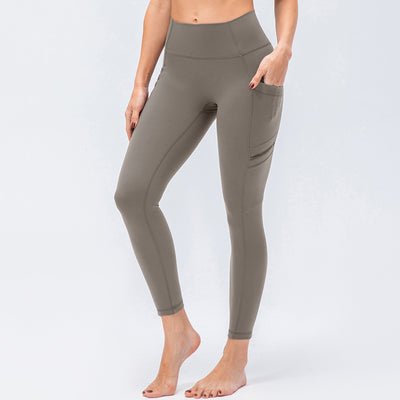 Pantalones de Sudadera Ajustados de Cintura Alta con Bolsillos Laterales - Image 5