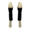 Guantes Punk Kunoichi Dedos Libres Negro Intenso