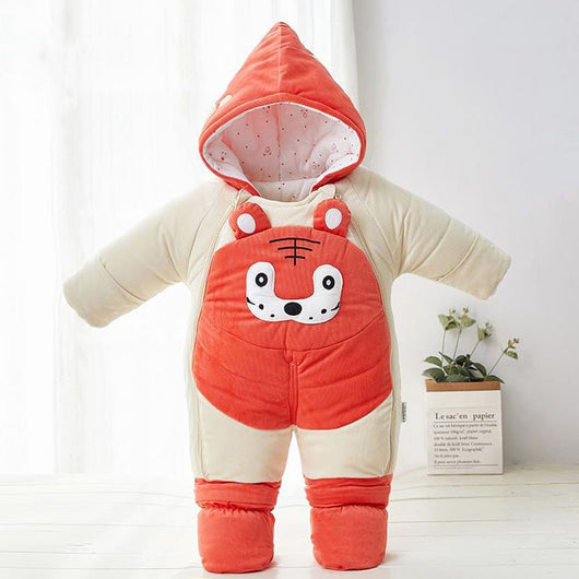 Pijama Enterizo de Algodón con Plumón para Recién Nacido - Image 16