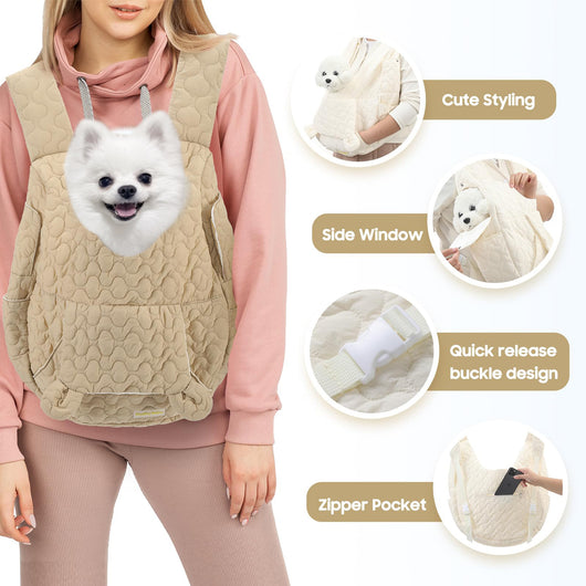 Mochila Pectoral para Mascotas de Gran Capacidad Transpirable - Image 2