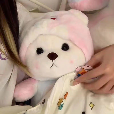 Osito Fresa Adorable de Peluche Multicolor - Image 3