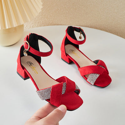 Sandalias Brillantes de Verano para Niñas