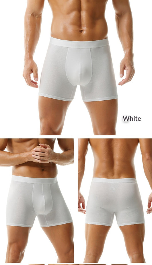 Calzoncillos Boxer Briefs de Algodón Transpirable Talla Grande Todo Clima - Image 20