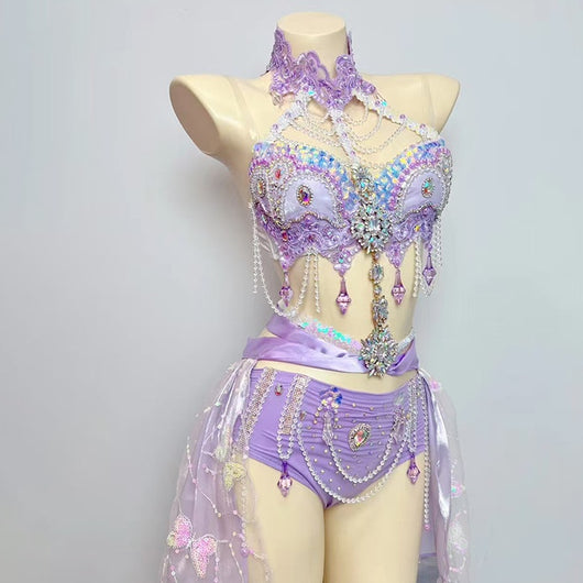 Vestido Mágico de Organza Iridiscente - Estilo Vacacional Zixia - Image 12