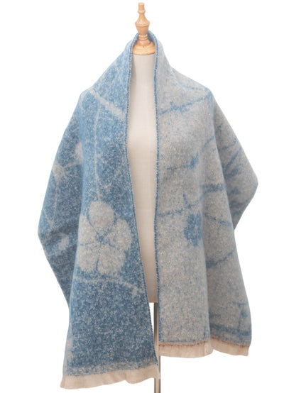Chal Foulard Floral Jacquard para Mujer - Image 39
