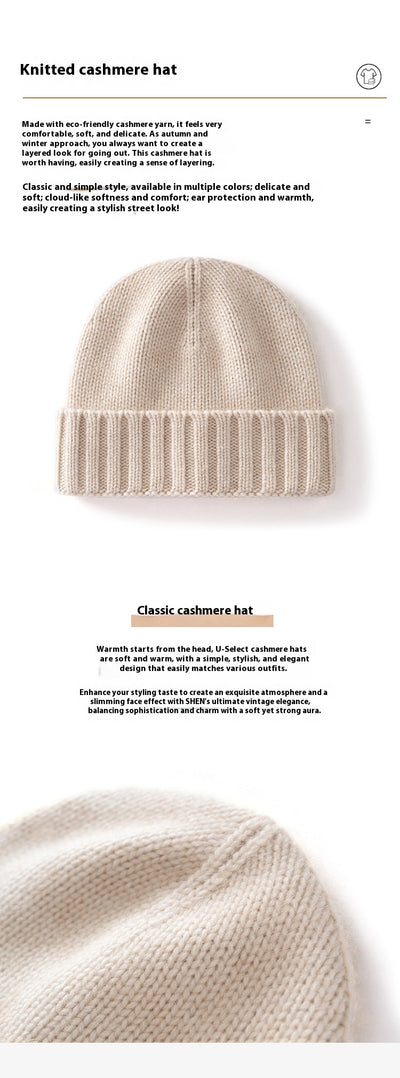 Gorro de Cachemira con Rayas Gruesas Unisex - Tejido Reforzado - Image 19