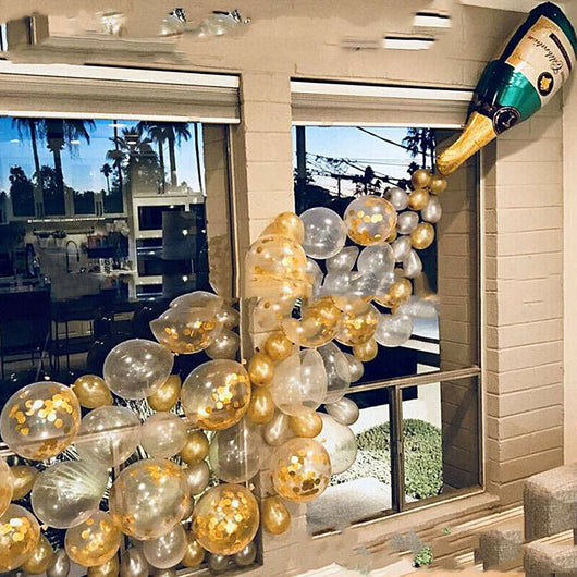 Globos de Aluminio Botella de Champagne para Fiestas de Cumpleaños - Image 6