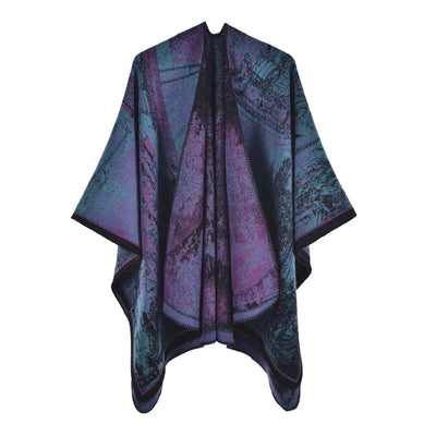 Chal Étnico de Cachemira Yunnan - Capa Tradicional para Viajes y Clima Frío - Image 8