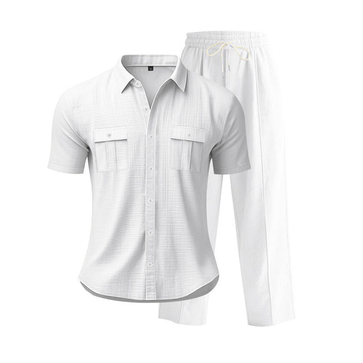 Traje de Trabajo Ejecutivo Manga Corta para Hombre - Image 26