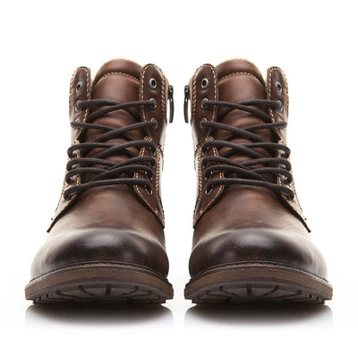 Botas Martin Cálidas para Hombre - Calzado Impermeable para Invierno - Image 10