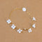 Osmanthus Series Bone China Art Design Necklace Bracelet Earrings Set of 5