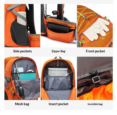 Mochila de Senderismo de Gran Capacidad para Deportes al Aire Libre - Image 15