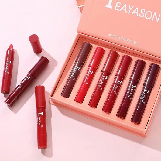 Set de 6 Labiales Mate Multicolor para Mujer - Image 15