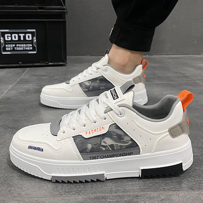 Tenis Blancos Casuales para Hombre - Zapatillas Versátiles de Moda - Image 11