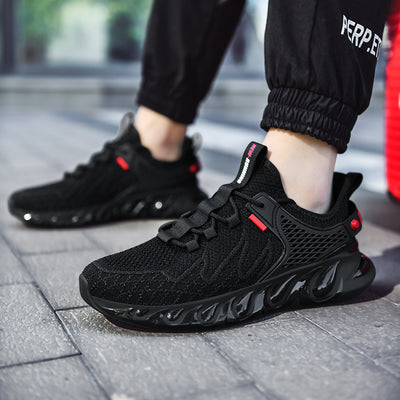 Zapatillas Deportivas Tejidas para Hombre con Suela Flama - Estilo Casual Verano - Image 3