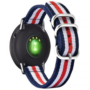 Correa de Nylon Canvas a Rayas para Reloj 20mm y 22mm - Image 10
