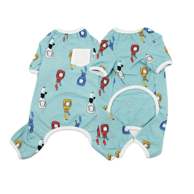 Pijama de Algodón para Perros Otoño e Invierno - Ropa Cómoda y Adorable - Image 3