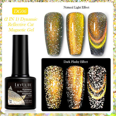 Esmalte Gel Efecto Diamante Cat Eye - Serie Brillo Cautivador - Image 11