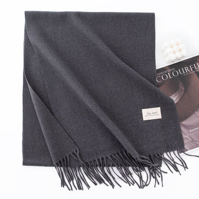 Bufanda de Cachemira Artificial Cálida para Mujer - Image 19