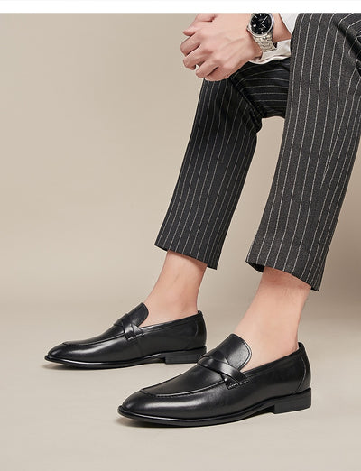Zapatos de Cuero Británico sin Cordones - Comodidad Casual - Image 8