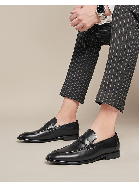 Zapatos de Cuero Británico sin Cordones - Comodidad Casual - Image 8