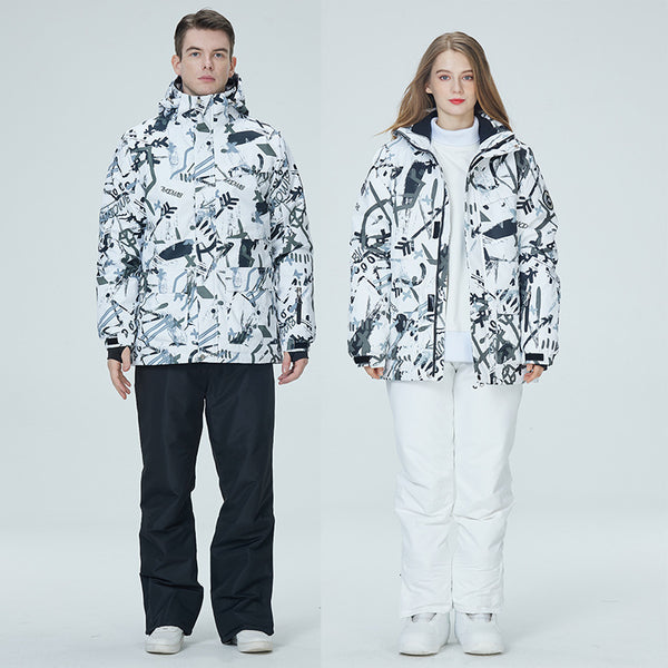 Traje de Esquí Impermeable para Hombre y Mujer - Protección Total en Invierno