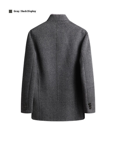 Abrigo de Lana Reversible para Hombre - Corte Medio - Image 16