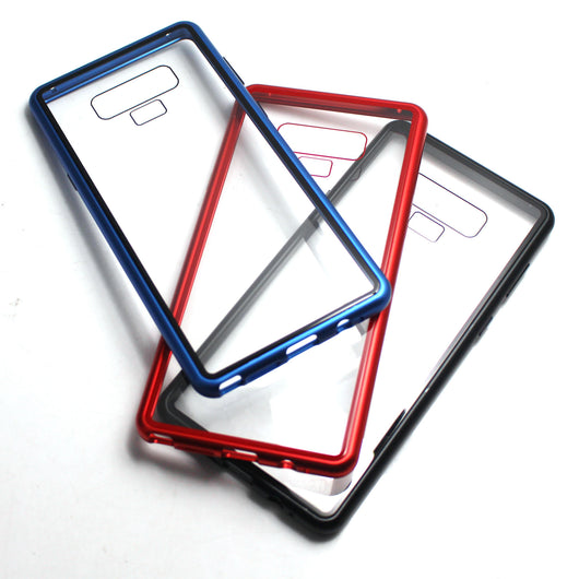 Funda Protectora de Vidrio Templado con Marco Metálico Magnético - Image 4