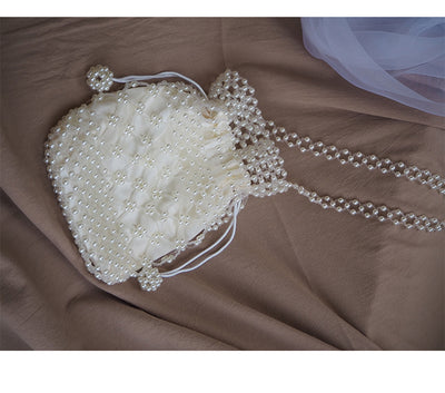 Mochila Tejida Retro Crema para Mujer - Estilo Primavera Verano - Image 10