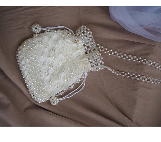 Mochila Tejida Retro Crema para Mujer - Estilo Primavera Verano - Image 10