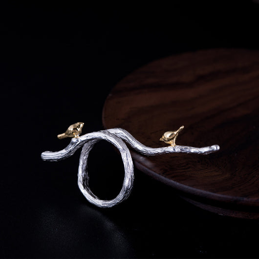 Anillo Ajustable con Diseño de Ave - Image 19