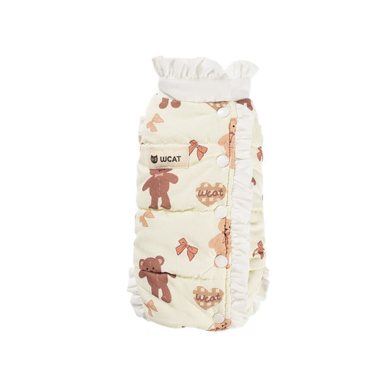 Abrigo Térmico de Forro Polar para Perros Pequeños y Gatos - Ropa de Invierno - Image 7