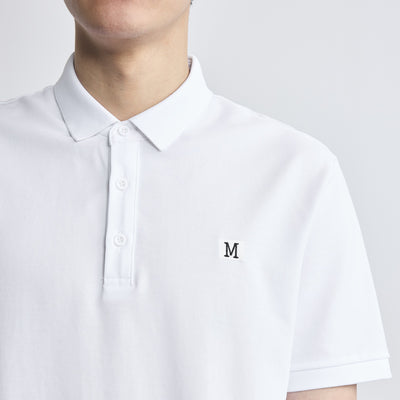 Polo Clásico con Bordado de Letras para Hombre - Image 4