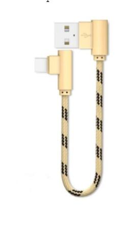 Cable de Carga Micro USB Acodado 90° Trenzado Reforzado 20cm - Image 12