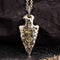 Collar Dragón Vikingo con Incrustaciones de Plata y Cobre