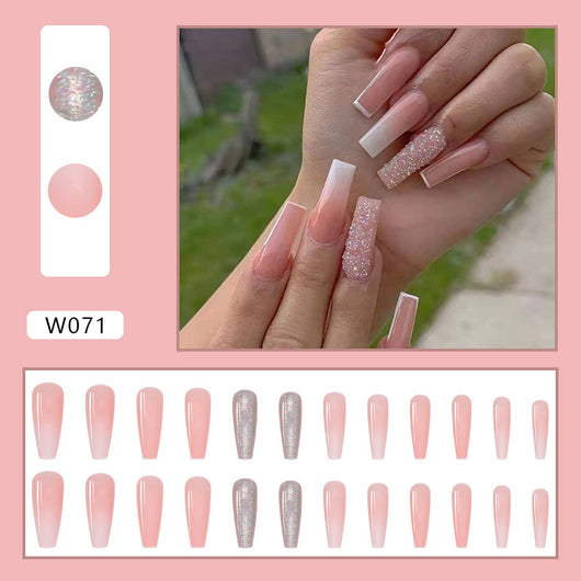 Parches de Manicura Transparentes de Larga Duración para Mujer - Image 7