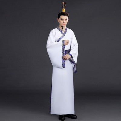 Traje Tang Primavera Otoño - Ropa Tradicional China para Hombre - Image 10