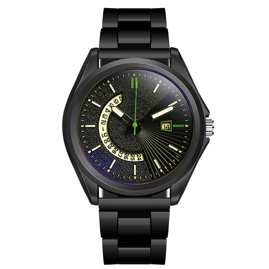 Reloj Deportivo Hombre Acero Inoxidable Luminoso con Calendario y Filtro Luz Azul - Image 10
