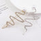 Pinza para Cabello con Palabras y Perlas - Accesorio para Flequillo