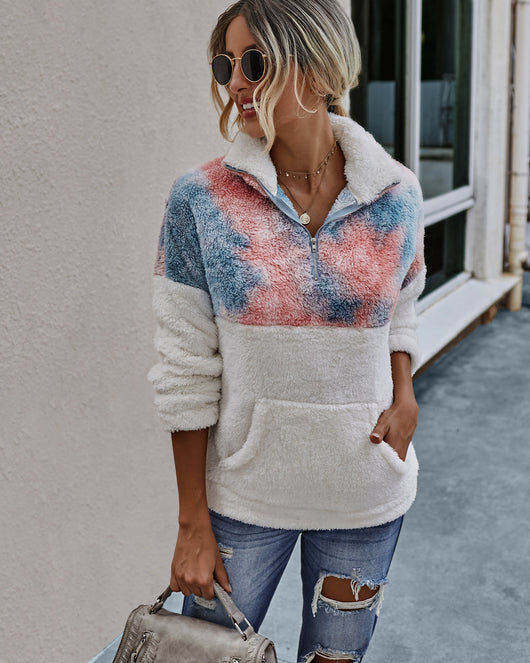 Blusa Tie-Dye Suave con Paneles - Image 5