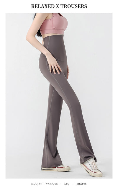 Pantalones Yoga Premamá Acampanados - Comodidad y Estilo para el Embarazo - Image 8