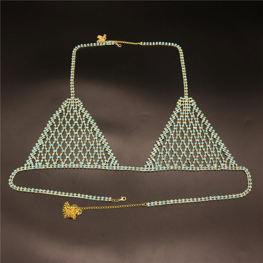 Conjunto de Bikini con Falda Corta y Cadena Corporal - Image 6