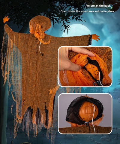 Decoraciones Halloween: Fantasmas y Calabazas Luminosas para Fiestas - Image 9
