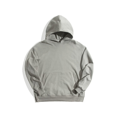 Sudadera Oversize Retro con Capucha y Abertura en Dobladillo - Image 8