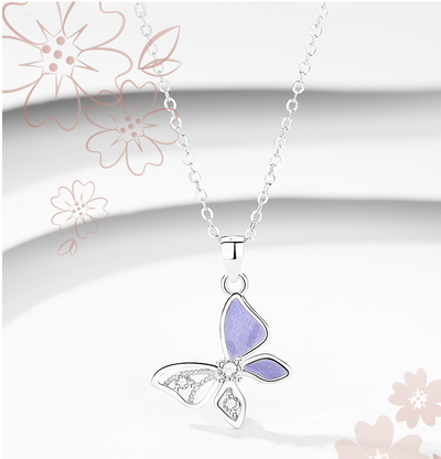 Collar Mariposa Diseño Original Plata 925 Colección Bosque - Image 3