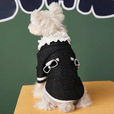 Traje Elegante para Perros Pequeños - Schnauzer, Pomerania y Razas Medianas